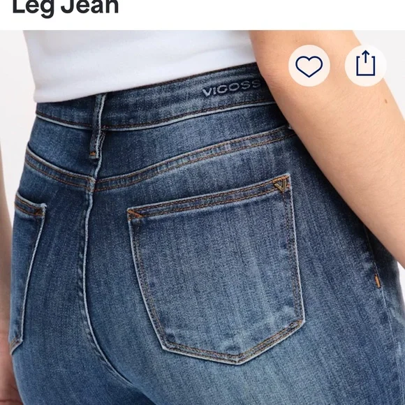 Like new! Ace High Rise Slim Straight
Leg Jean - Picture 4 of 4